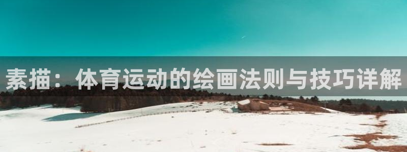 77体育：素描：体育运动的绘画法则与技巧详解